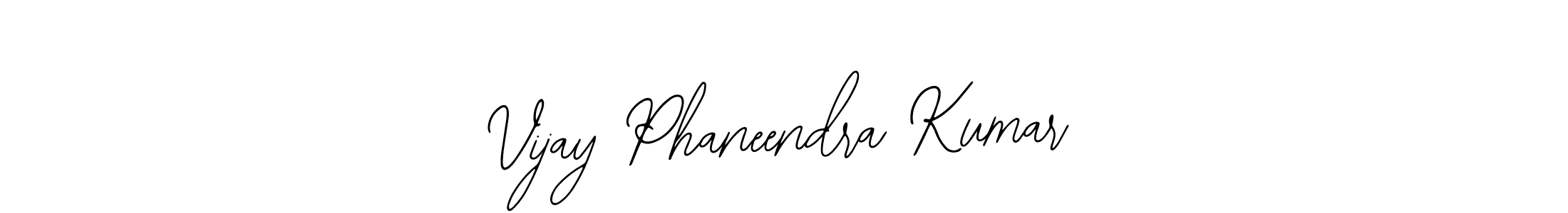 Vijay Phaneendra Kumar stylish signature style. Best Handwritten Sign (Bearetta-2O07w) for my name. Handwritten Signature Collection Ideas for my name Vijay Phaneendra Kumar. Vijay Phaneendra Kumar signature style 12 images and pictures png