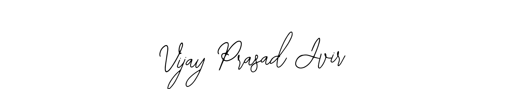 Use a signature maker to create a handwritten signature online. With this signature software, you can design (Bearetta-2O07w) your own signature for name Vijay Prasad Jvir. Vijay Prasad Jvir signature style 12 images and pictures png