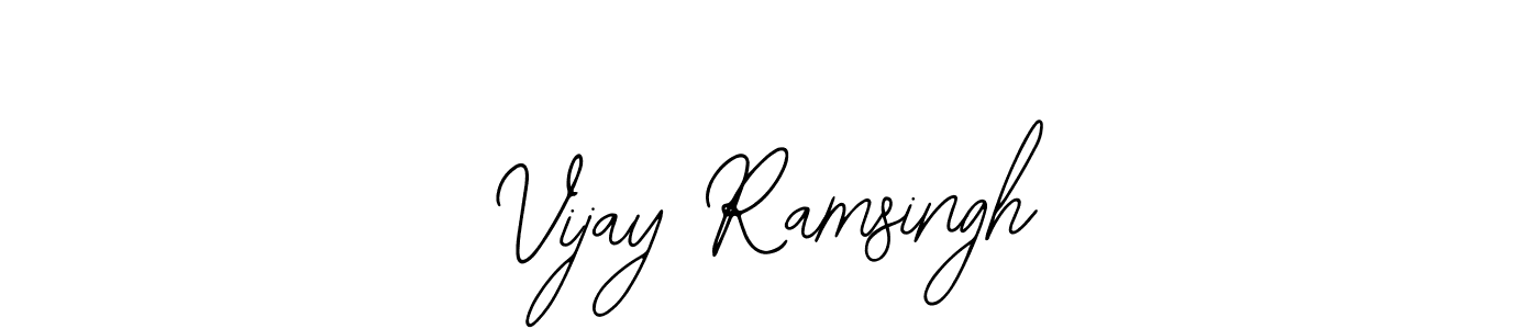 Make a beautiful signature design for name Vijay Ramsingh. Use this online signature maker to create a handwritten signature for free. Vijay Ramsingh signature style 12 images and pictures png