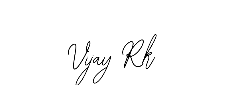 Also You can easily find your signature by using the search form. We will create Vijay Rk name handwritten signature images for you free of cost using Bearetta-2O07w sign style. Vijay Rk signature style 12 images and pictures png