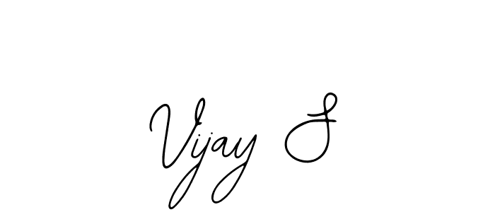 Vijay S stylish signature style. Best Handwritten Sign (Bearetta-2O07w) for my name. Handwritten Signature Collection Ideas for my name Vijay S. Vijay S signature style 12 images and pictures png