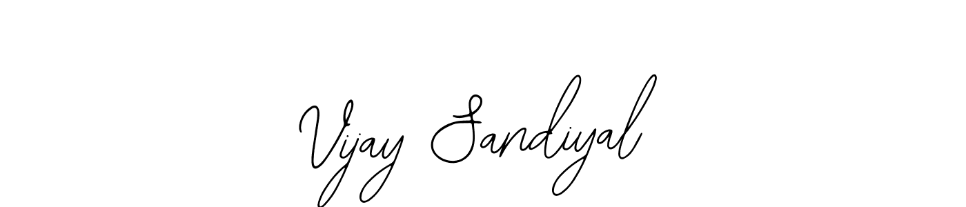 Also we have Vijay Sandiyal name is the best signature style. Create professional handwritten signature collection using Bearetta-2O07w autograph style. Vijay Sandiyal signature style 12 images and pictures png