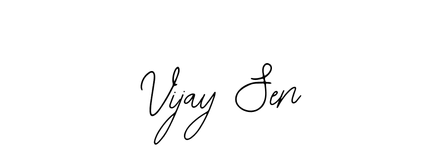 How to make Vijay Sen signature? Bearetta-2O07w is a professional autograph style. Create handwritten signature for Vijay Sen name. Vijay Sen signature style 12 images and pictures png
