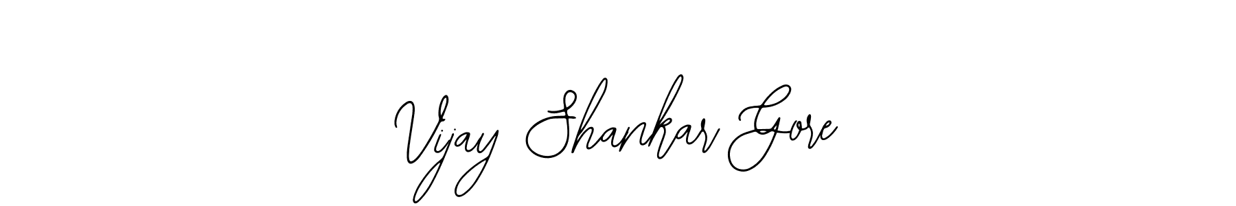Use a signature maker to create a handwritten signature online. With this signature software, you can design (Bearetta-2O07w) your own signature for name Vijay Shankar Gore. Vijay Shankar Gore signature style 12 images and pictures png