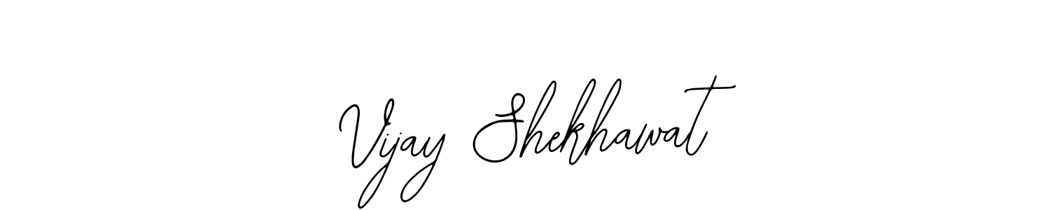 Design your own signature with our free online signature maker. With this signature software, you can create a handwritten (Bearetta-2O07w) signature for name Vijay Shekhawat. Vijay Shekhawat signature style 12 images and pictures png