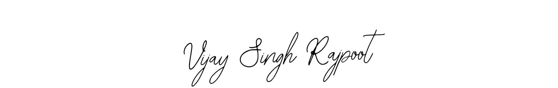 Design your own signature with our free online signature maker. With this signature software, you can create a handwritten (Bearetta-2O07w) signature for name Vijay Singh Rajpoot. Vijay Singh Rajpoot signature style 12 images and pictures png