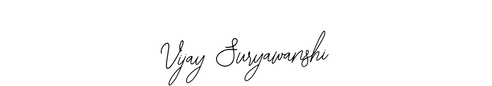 Use a signature maker to create a handwritten signature online. With this signature software, you can design (Bearetta-2O07w) your own signature for name Vijay Suryawanshi. Vijay Suryawanshi signature style 12 images and pictures png