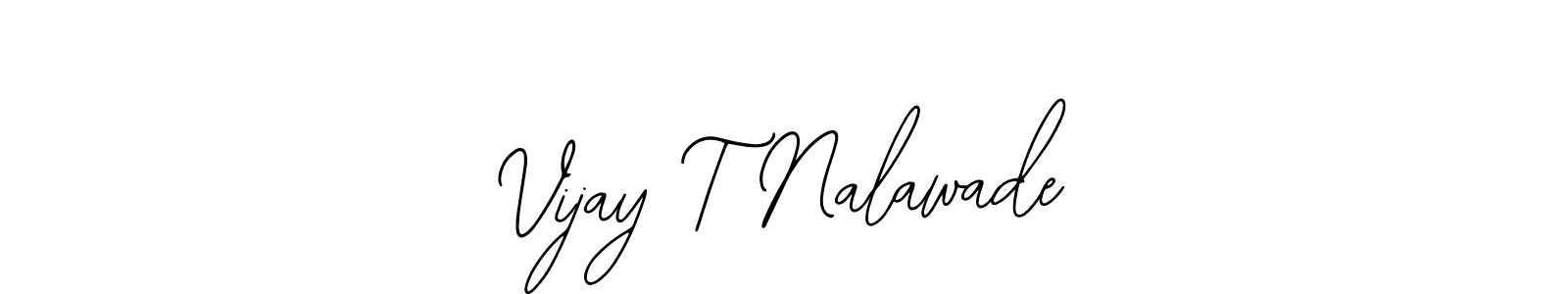 Use a signature maker to create a handwritten signature online. With this signature software, you can design (Bearetta-2O07w) your own signature for name Vijay T Nalawade. Vijay T Nalawade signature style 12 images and pictures png