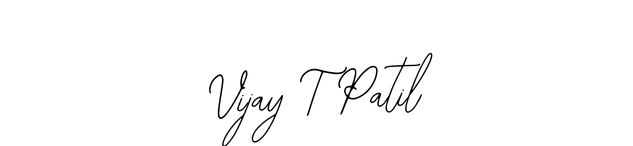 Also we have Vijay T Patil name is the best signature style. Create professional handwritten signature collection using Bearetta-2O07w autograph style. Vijay T Patil signature style 12 images and pictures png