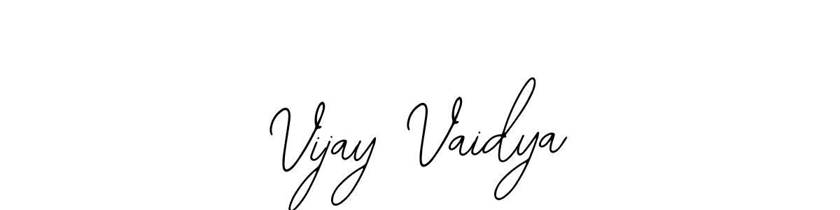 Also You can easily find your signature by using the search form. We will create Vijay Vaidya name handwritten signature images for you free of cost using Bearetta-2O07w sign style. Vijay Vaidya signature style 12 images and pictures png