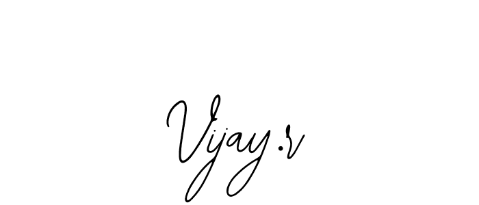 Make a beautiful signature design for name Vijay.r. With this signature (Bearetta-2O07w) style, you can create a handwritten signature for free. Vijay.r signature style 12 images and pictures png