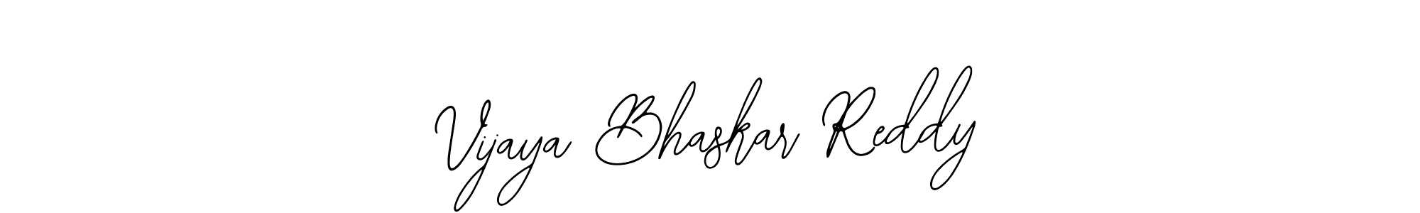 Bearetta-2O07w is a professional signature style that is perfect for those who want to add a touch of class to their signature. It is also a great choice for those who want to make their signature more unique. Get Vijaya Bhaskar Reddy name to fancy signature for free. Vijaya Bhaskar Reddy signature style 12 images and pictures png