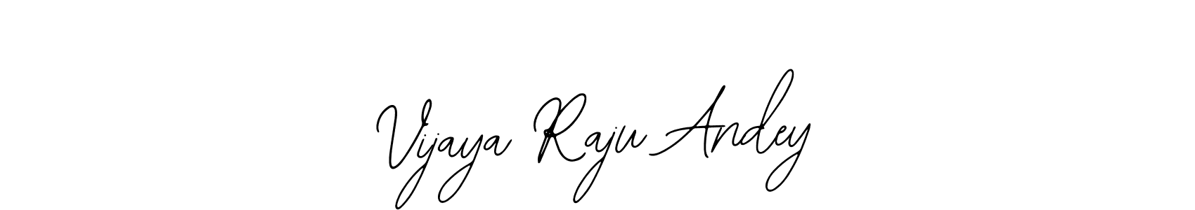 Also You can easily find your signature by using the search form. We will create Vijaya Raju Andey name handwritten signature images for you free of cost using Bearetta-2O07w sign style. Vijaya Raju Andey signature style 12 images and pictures png