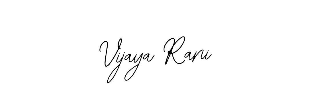 Bearetta-2O07w is a professional signature style that is perfect for those who want to add a touch of class to their signature. It is also a great choice for those who want to make their signature more unique. Get Vijaya Rani name to fancy signature for free. Vijaya Rani signature style 12 images and pictures png