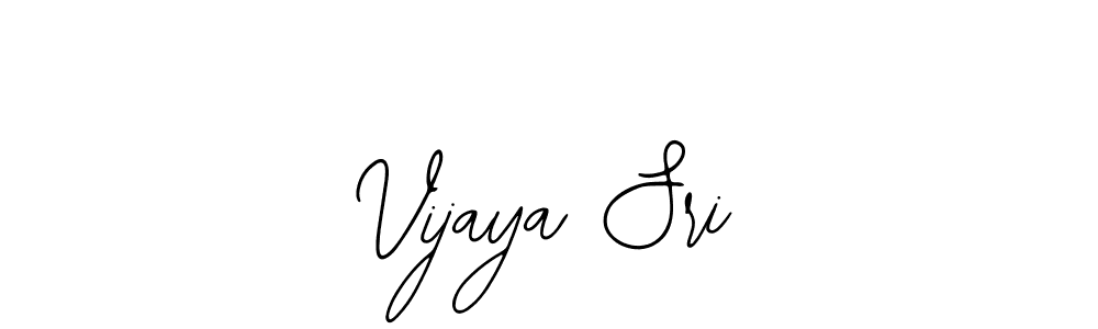 You should practise on your own different ways (Bearetta-2O07w) to write your name (Vijaya Sri) in signature. don't let someone else do it for you. Vijaya Sri signature style 12 images and pictures png