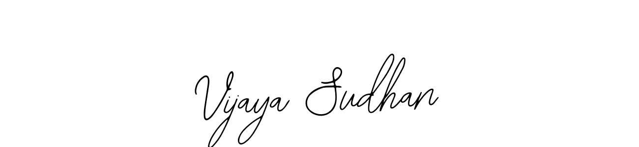 Make a beautiful signature design for name Vijaya Sudhan. Use this online signature maker to create a handwritten signature for free. Vijaya Sudhan signature style 12 images and pictures png