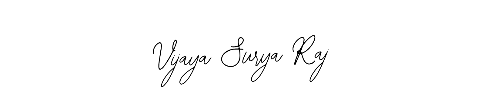 Design your own signature with our free online signature maker. With this signature software, you can create a handwritten (Bearetta-2O07w) signature for name Vijaya Surya Raj. Vijaya Surya Raj signature style 12 images and pictures png