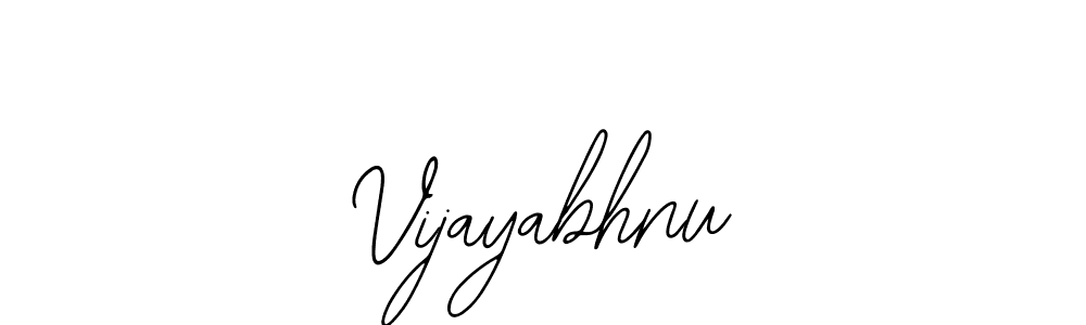 Use a signature maker to create a handwritten signature online. With this signature software, you can design (Bearetta-2O07w) your own signature for name Vijayabhnu. Vijayabhnu signature style 12 images and pictures png