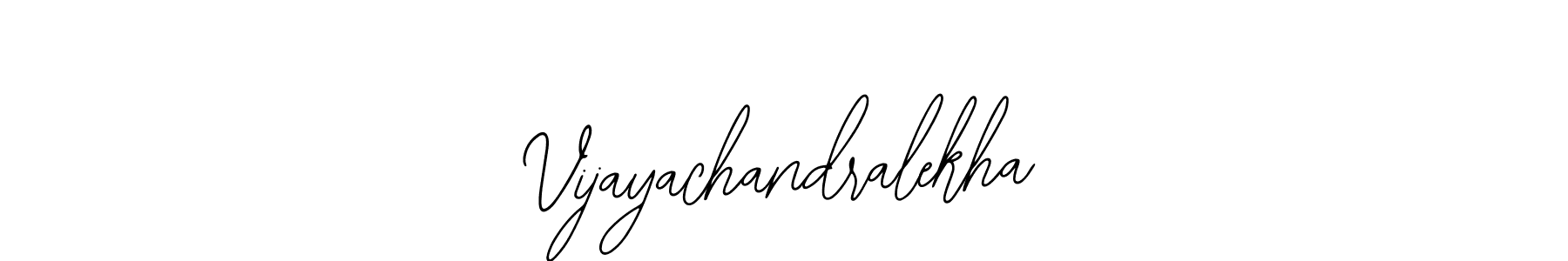 Vijayachandralekha stylish signature style. Best Handwritten Sign (Bearetta-2O07w) for my name. Handwritten Signature Collection Ideas for my name Vijayachandralekha. Vijayachandralekha signature style 12 images and pictures png