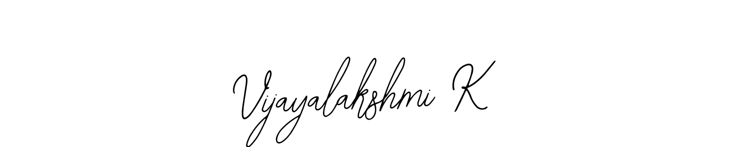 You can use this online signature creator to create a handwritten signature for the name Vijayalakshmi K. This is the best online autograph maker. Vijayalakshmi K signature style 12 images and pictures png