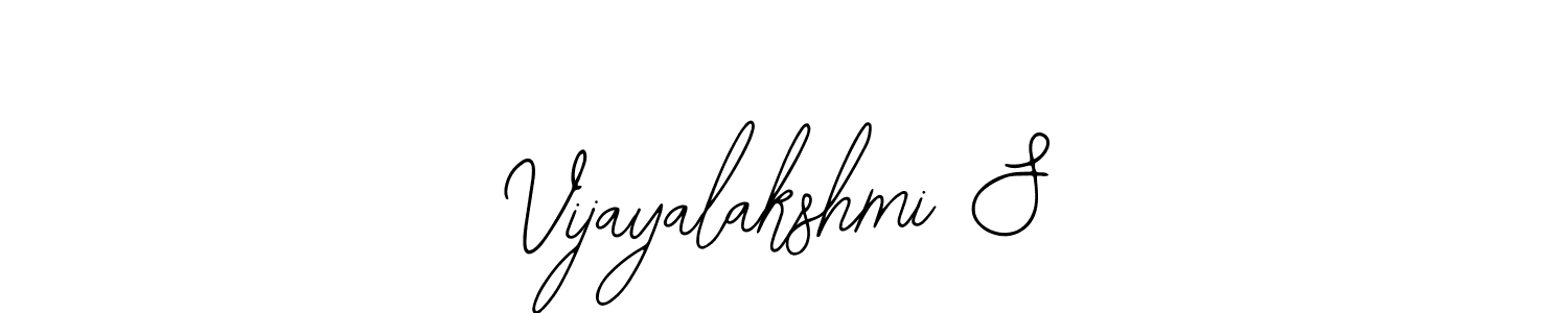 How to Draw Vijayalakshmi S signature style? Bearetta-2O07w is a latest design signature styles for name Vijayalakshmi S. Vijayalakshmi S signature style 12 images and pictures png