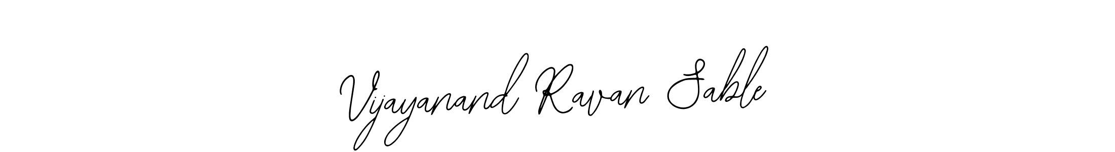 Also You can easily find your signature by using the search form. We will create Vijayanand Ravan Sable name handwritten signature images for you free of cost using Bearetta-2O07w sign style. Vijayanand Ravan Sable signature style 12 images and pictures png