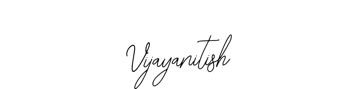 How to Draw Vijayanitish signature style? Bearetta-2O07w is a latest design signature styles for name Vijayanitish. Vijayanitish signature style 12 images and pictures png