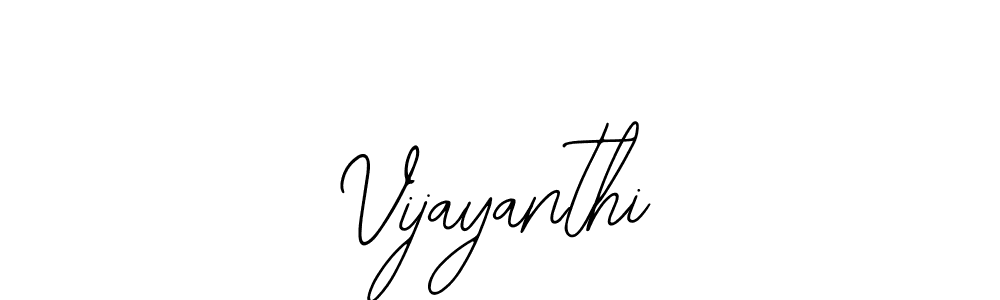 Vijayanthi stylish signature style. Best Handwritten Sign (Bearetta-2O07w) for my name. Handwritten Signature Collection Ideas for my name Vijayanthi. Vijayanthi signature style 12 images and pictures png