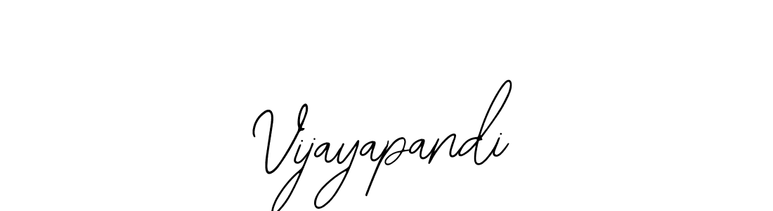 How to make Vijayapandi signature? Bearetta-2O07w is a professional autograph style. Create handwritten signature for Vijayapandi name. Vijayapandi signature style 12 images and pictures png