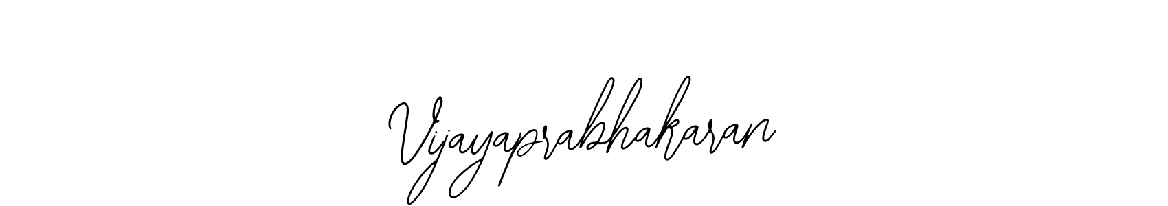 Vijayaprabhakaran stylish signature style. Best Handwritten Sign (Bearetta-2O07w) for my name. Handwritten Signature Collection Ideas for my name Vijayaprabhakaran. Vijayaprabhakaran signature style 12 images and pictures png