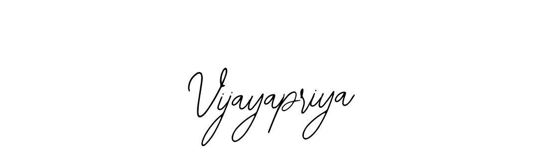 Vijayapriya stylish signature style. Best Handwritten Sign (Bearetta-2O07w) for my name. Handwritten Signature Collection Ideas for my name Vijayapriya. Vijayapriya signature style 12 images and pictures png