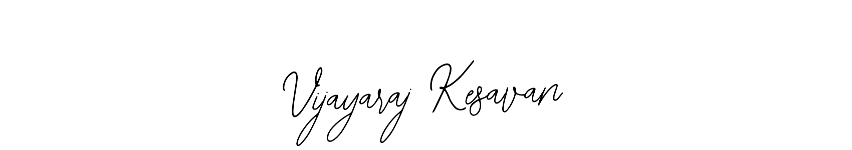 How to make Vijayaraj Kesavan signature? Bearetta-2O07w is a professional autograph style. Create handwritten signature for Vijayaraj Kesavan name. Vijayaraj Kesavan signature style 12 images and pictures png