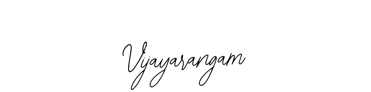 Design your own signature with our free online signature maker. With this signature software, you can create a handwritten (Bearetta-2O07w) signature for name Vijayarangam. Vijayarangam signature style 12 images and pictures png