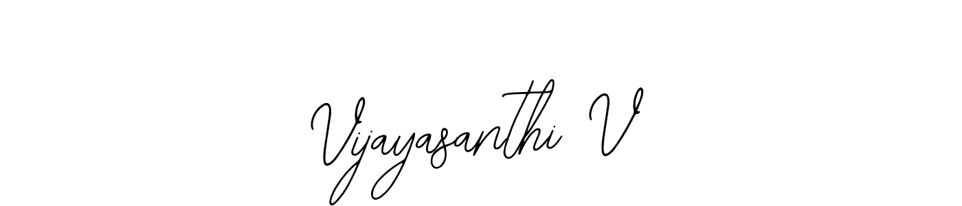 Best and Professional Signature Style for Vijayasanthi V. Bearetta-2O07w Best Signature Style Collection. Vijayasanthi V signature style 12 images and pictures png