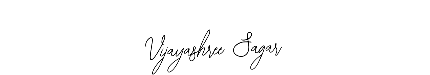 if you are searching for the best signature style for your name Vijayashree Sagar. so please give up your signature search. here we have designed multiple signature styles  using Bearetta-2O07w. Vijayashree Sagar signature style 12 images and pictures png