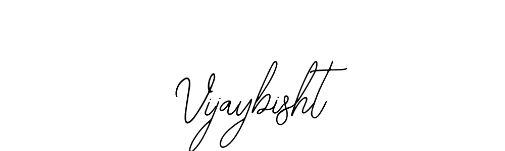 Use a signature maker to create a handwritten signature online. With this signature software, you can design (Bearetta-2O07w) your own signature for name Vijaybisht. Vijaybisht signature style 12 images and pictures png