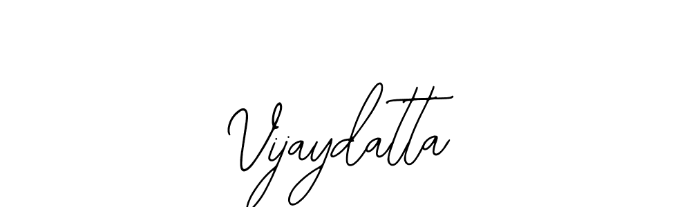 How to make Vijaydatta name signature. Use Bearetta-2O07w style for creating short signs online. This is the latest handwritten sign. Vijaydatta signature style 12 images and pictures png