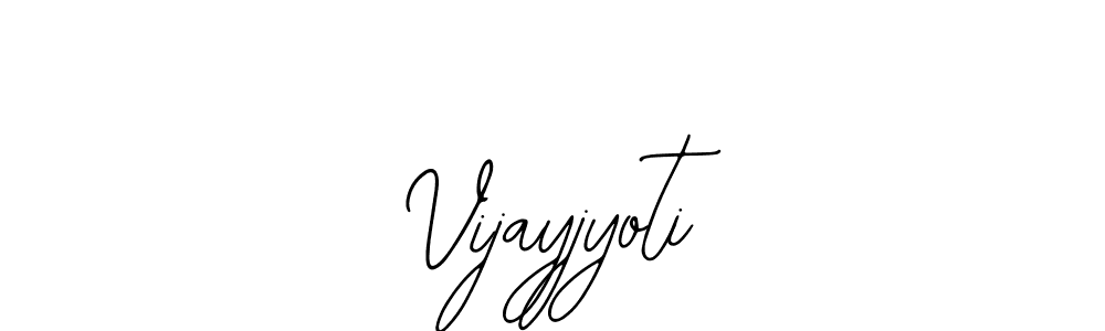 The best way (Bearetta-2O07w) to make a short signature is to pick only two or three words in your name. The name Vijayjyoti include a total of six letters. For converting this name. Vijayjyoti signature style 12 images and pictures png