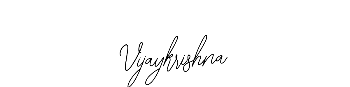 Create a beautiful signature design for name Vijaykrishna. With this signature (Bearetta-2O07w) fonts, you can make a handwritten signature for free. Vijaykrishna signature style 12 images and pictures png