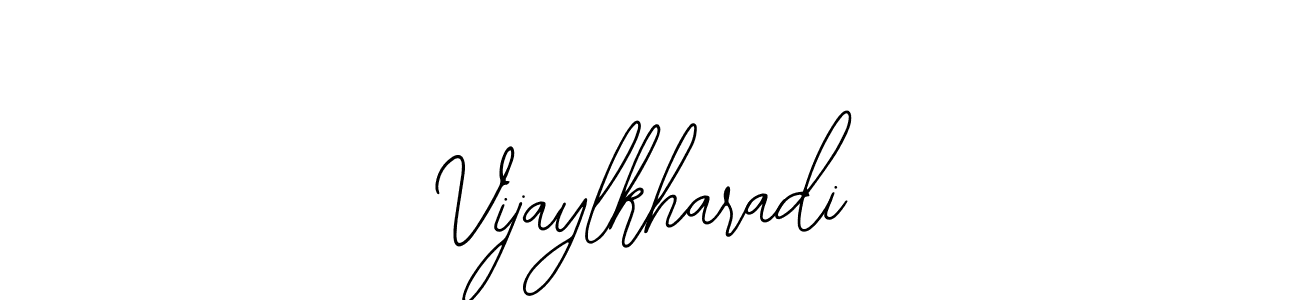 You should practise on your own different ways (Bearetta-2O07w) to write your name (Vijaylkharadi) in signature. don't let someone else do it for you. Vijaylkharadi signature style 12 images and pictures png