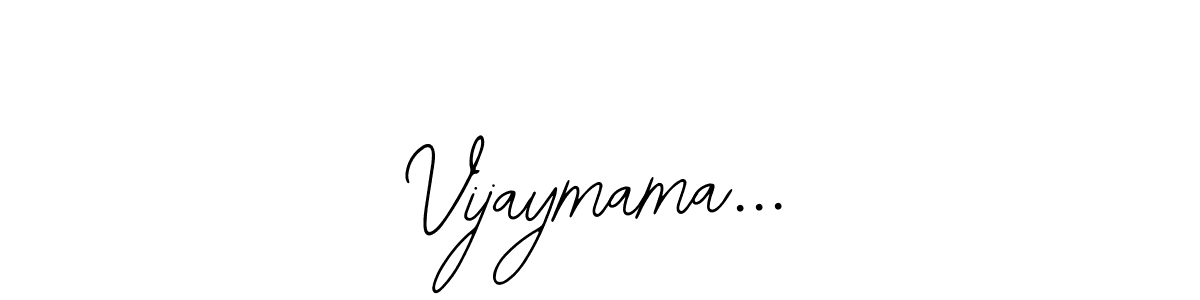 Similarly Bearetta-2O07w is the best handwritten signature design. Signature creator online .You can use it as an online autograph creator for name Vijaymama.... Vijaymama... signature style 12 images and pictures png