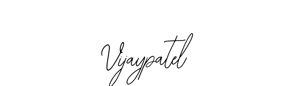 You should practise on your own different ways (Bearetta-2O07w) to write your name (Vijaypatel) in signature. don't let someone else do it for you. Vijaypatel signature style 12 images and pictures png