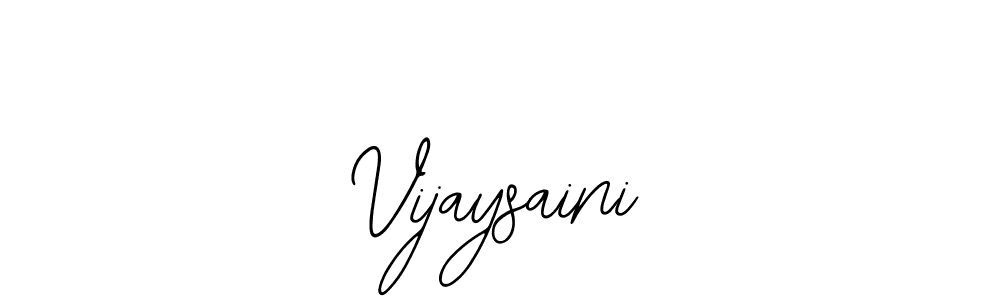 Vijaysaini stylish signature style. Best Handwritten Sign (Bearetta-2O07w) for my name. Handwritten Signature Collection Ideas for my name Vijaysaini. Vijaysaini signature style 12 images and pictures png