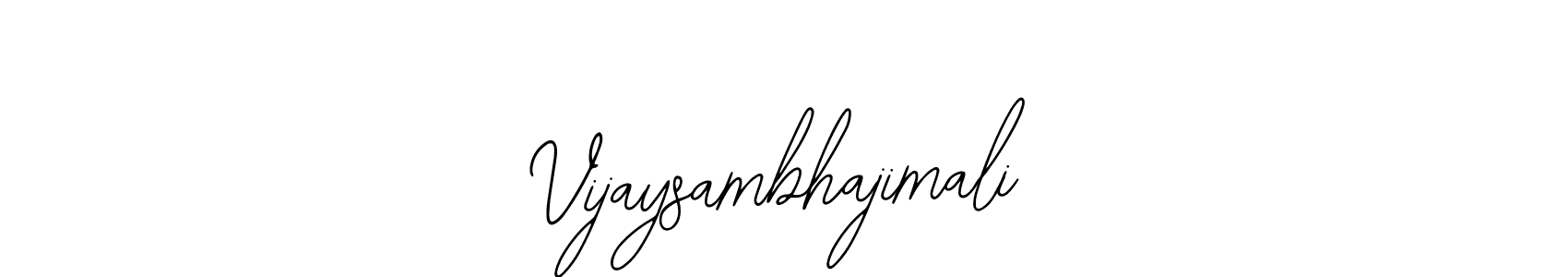 Create a beautiful signature design for name Vijaysambhajimali. With this signature (Bearetta-2O07w) fonts, you can make a handwritten signature for free. Vijaysambhajimali signature style 12 images and pictures png