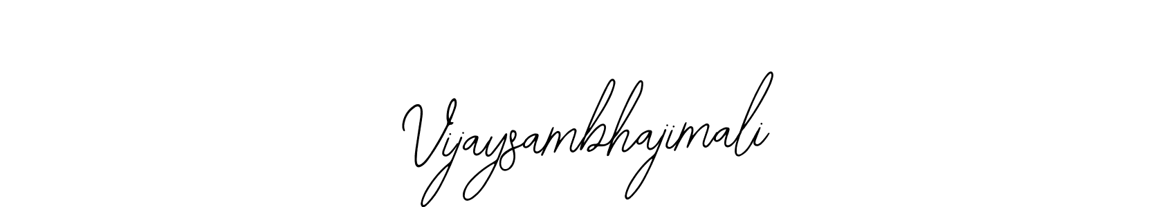 Create a beautiful signature design for name Vijaysambhajimali. With this signature (Bearetta-2O07w) fonts, you can make a handwritten signature for free. Vijaysambhajimali signature style 12 images and pictures png