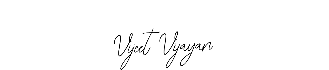 Also we have Vijeet Vijayan name is the best signature style. Create professional handwritten signature collection using Bearetta-2O07w autograph style. Vijeet Vijayan signature style 12 images and pictures png