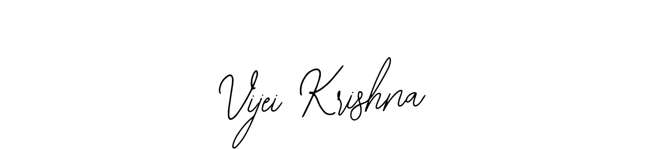 How to make Vijei Krishna signature? Bearetta-2O07w is a professional autograph style. Create handwritten signature for Vijei Krishna name. Vijei Krishna signature style 12 images and pictures png