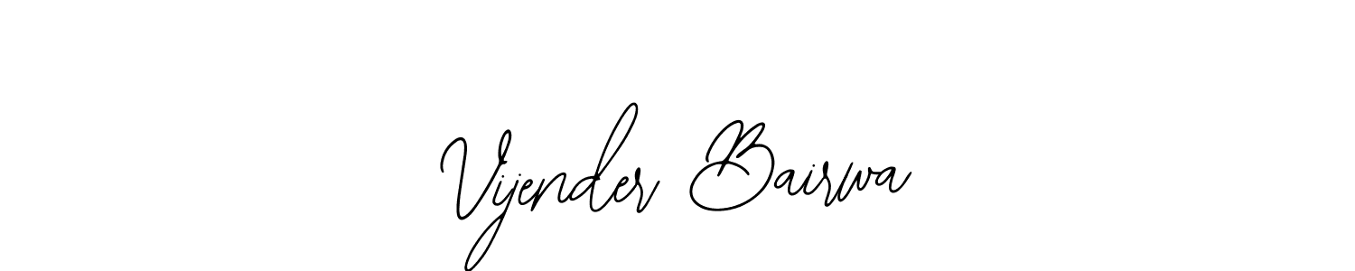 This is the best signature style for the Vijender Bairwa name. Also you like these signature font (Bearetta-2O07w). Mix name signature. Vijender Bairwa signature style 12 images and pictures png