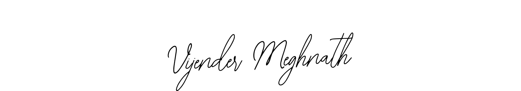 This is the best signature style for the Vijender Meghnath name. Also you like these signature font (Bearetta-2O07w). Mix name signature. Vijender Meghnath signature style 12 images and pictures png