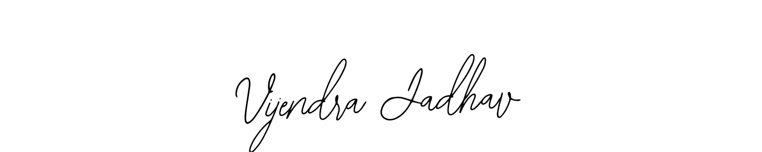 Also we have Vijendra Jadhav name is the best signature style. Create professional handwritten signature collection using Bearetta-2O07w autograph style. Vijendra Jadhav signature style 12 images and pictures png